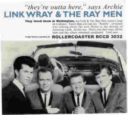 WRAY, Link & The Ray Men - They're Outta Here - RCCD 3032