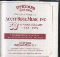 Various: ACUFF-ROSE Music 50th Anniversary Promo 3CDs AROMG CD50