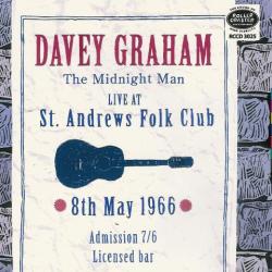 GRAHAM, Davey - LIVE AT ST ANDREWS 8th May 1966 - Davy Graham