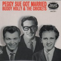 BUDDY HOLLY & THE CRICKETS: Peggy Sue Got Married BLACK VINYL 45