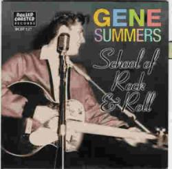 Gene Summers - SCHOOL OF ROCK'N'ROLL EP - RED VINYL